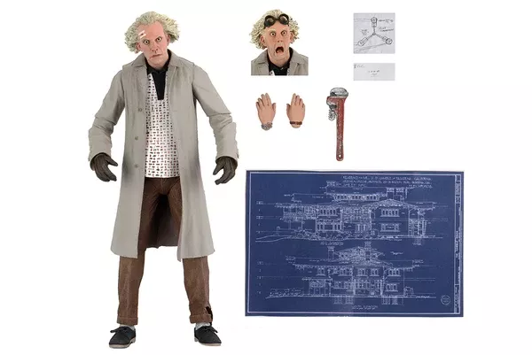 Back to the Future - Doc Brown Ultimate 7" Action Figure