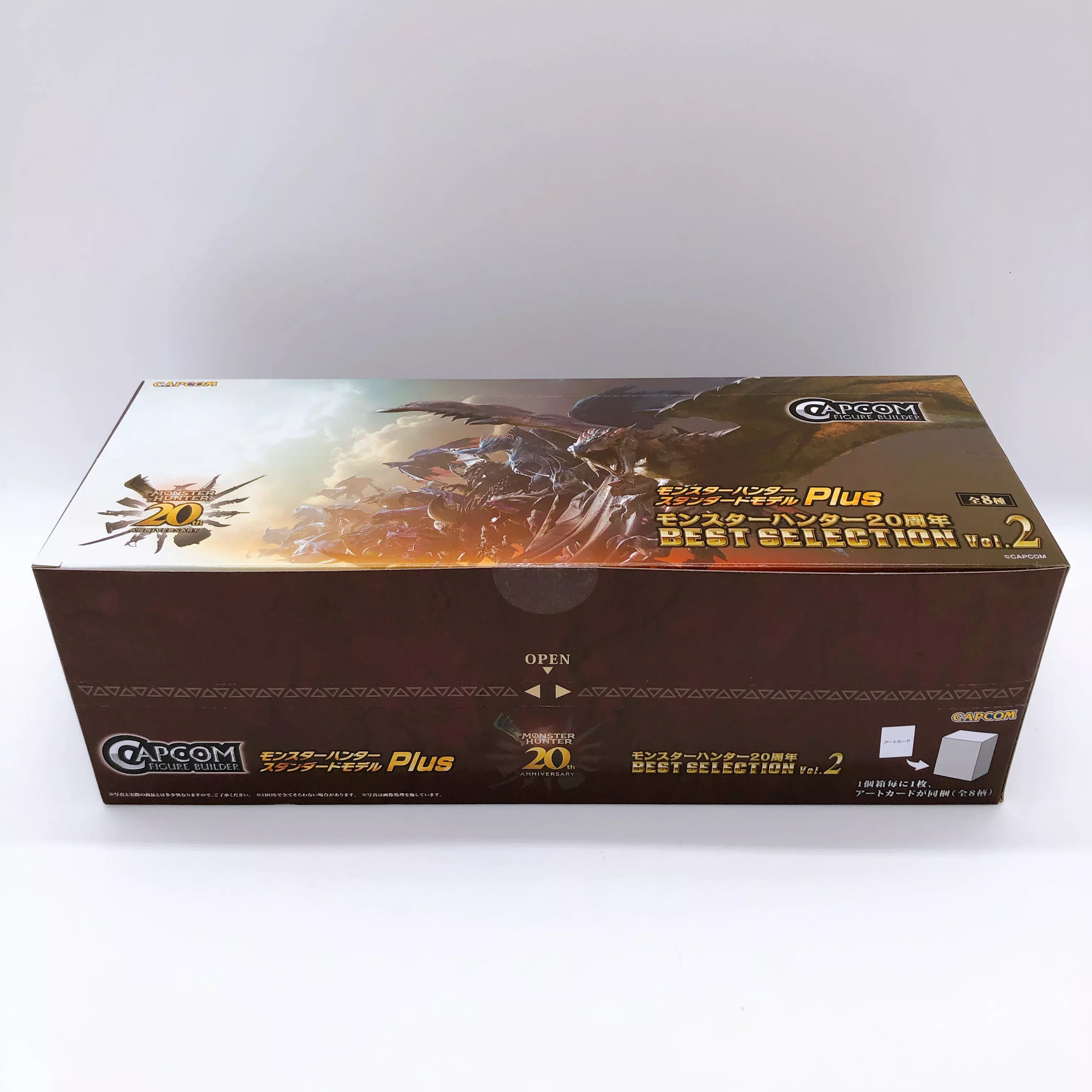 Figure Builder Monster Hunter 20th Anniversary Best Selection Vol.2 8pcs BOX NEW