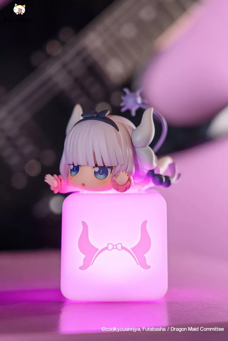 (In Stock) ABC Animation Miss Kobayashi's Dragon Maid S Kanna Chibi Chara Figure Night Light Set