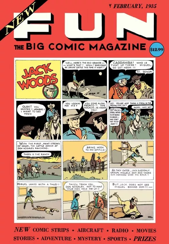New Fun Comics #1 Facsimile Foil Variant