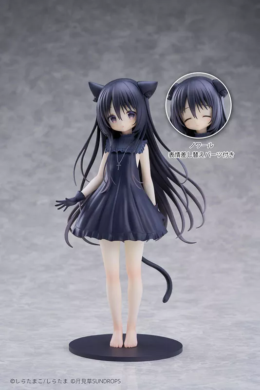 SUNDROPS Hoshizora Tetsudou to Shiro no Tabi Noir 1/7 Figure