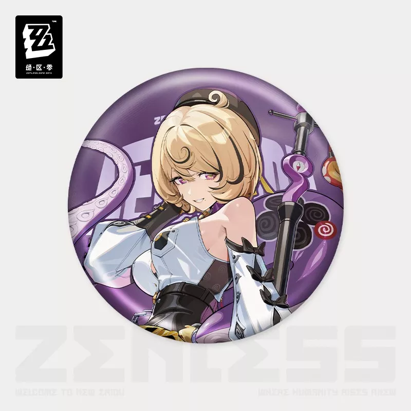 Zenless Zone Zero Yidhari Kaidanya Series Badge Button Pin